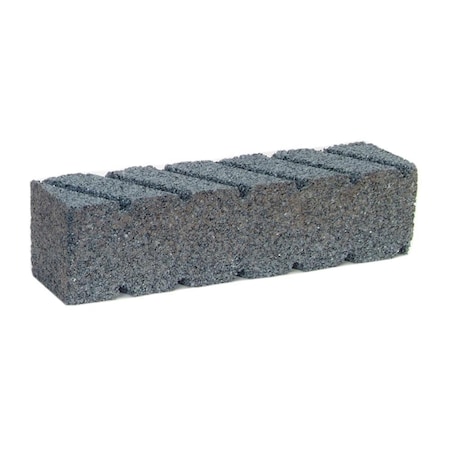 Norton Co SHARPENING STONES, Rubbing Brick - Fluted , Size: 8 x 2 x 2 614636-87845